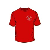 Andreas - Embroidered T-shirt Red